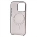 Чехол-накладка - PC Clear Case SafeMag для "Apple iPhone 15 Pro" (black) (231032)#2010929