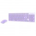 Беспроводной набор Smart Buy SBC-250288AG-WV мембранная клавиатура+мышь (light violet/white)(231341)#1999075