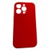 Чехол iPhone 13 Pro Max Silicone Case (Full Camera/с Лого) №12 Красный#1999554