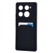 Чехол-накладка - SC337 с картхолдером для "Infinix Note 40 Pro 4G" (black) (230696)#2090716