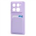 Чехол-накладка - SC337 с картхолдером для "Infinix Note 40 Pro+ 5G" (light violet) (230660)#2088183