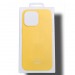 Чехол для iPhone 15 Pro Max Silicone Case, Magsafe, желтый#2003215