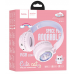Накладные Bluetooth-наушники Hoco W50 Cute fun (pink) (229401)#2004148