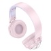 Накладные Bluetooth-наушники Hoco W50 Cute fun (pink) (229401)#2049431