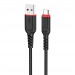 Кабель USB - micro USB Hoco X59 Victory 300см 2,4A  (black) (229355)#2004076