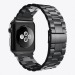 Ремешок - ApW36 металл блочный на застежке Apple Watch 38/40/41 mm (black) (230502)#2003877