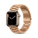 Ремешок - ApW36 металл блочный на застежке Apple Watch 38/40/41 mm (rose gold) (230504)#2005921