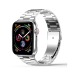 Ремешок - ApW36 металл блочный на застежке Apple Watch 38/40/41мм (silver) (230503)#2005923