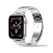 Ремешок - ApW36 металл блочный на застежке Apple Watch 38/40/41 mm (silver) (230503)#2005923