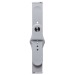 Ремешок - WB34 20 мм универсальный Sport Band силикон на кнопке (gray) (230562)#2005941
