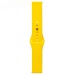 Ремешок - WB34 20 мм универсальный Sport Band силикон на кнопке (yellow) (230563)#2003748