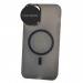 Чехол пластиковый Samsung A55 матовый с MagSafe серый#2003158
