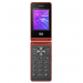 Мобильный телефон BQ 2412 Shell Duo раскладушка красный (2.4"+1.77"/800 mAh)#2022728