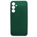 Чехол силиконовый Samsung A35 Silicone Case темно-зеленый#2007602
