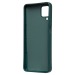 Чехол-накладка - SC335 для "Samsung Galaxy A12"  (медведь) (dark green) (227133)#2090815