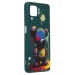 Чехол-накладка - SC335 для "Samsung Galaxy A12"  (медведь) (dark green) (227133)#2090816