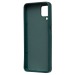 Чехол-накладка - SC335 для "Samsung Galaxy A12"  (собака) (dark green) (227132)#2009023