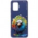 Чехол-накладка - SC335 для "Samsung Galaxy A32 4G"  (овечка) (dark blue) (227158)#2008676