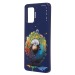 Чехол-накладка - SC335 для "Samsung Galaxy A32 4G"  (овечка) (dark blue) (227158)#2090866