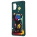 Чехол-накладка - SC335 для "Samsung Galaxy A51 4G"  (медведь) (dark green) (227151)#2090836