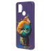 Чехол-накладка - SC335 для "Xiaomi Redmi 9C"  (кот) (violet) (227201)#2090999