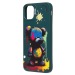 Чехол-накладка - SC335 для "Apple iPhone 11"  (медведь) (dark green) (227091)#2009041
