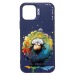 Чехол-накладка - SC335 для "Apple iPhone 12/iPhone 12 Pro"  (овечка) (dark blue) (227080)#2009069