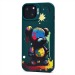 Чехол-накладка - SC335 для "Apple iPhone 13"  (медведь) (dark green) (227073)#2091190