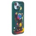 Чехол-накладка - SC335 для "Apple iPhone 15"  (медведь) (dark green) (227037)#2003384