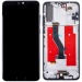 Дисплей для Huawei P20 Pro (CLT-L29) модуль с рамкой Черный - (OLED)#2079153