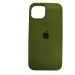 Чехол copy original силиконовый iPhone 14 (20) хаки#2012218