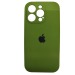 Чехол copy original силиконовый iPhone 14 Pro (защита камеры) (20) хаки#2012285