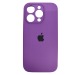 Чехол силиконовый Silicone Case ORG iPhone 15 Pro (защита камеры) фиолетовый (24)#2008686