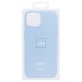 Чехол-накладка ORG Silicone Case SafeMag с анимацией для "Apple iPhone 15" (light blue) (229301)#2120353