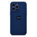 Чехол-накладка Soft Touch с закрытой камерой для Apple iPhone 15 Pro Max (dark blue) (230170)#2133129