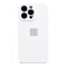 Чехол-накладка Soft Touch с закрытой камерой для Apple iPhone 15 Pro Max (white) (230169)#2011731