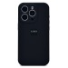 Чехол-накладка Soft Touch с закрытой камерой для Apple iPhone 15 Pro (black) (230163)#2133126