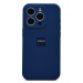 Чехол-накладка Soft Touch с закрытой камерой для Apple iPhone 15 Pro (dark blue) (230165)#2133123