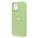 Чехол-накладка Soft Touch с закрытой камерой для Apple iPhone 15 (green) (230159)#2011748