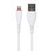 Кабель USB - Apple lightning SKYDOLPHIN S02L (повр. уп) 100см 3A  (white) (223593)#2038399