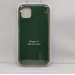 Чехол Silicone Case для iPhone 11 темно-зеленый#2007238