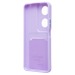 Чехол-накладка - SC337 с картхолдером для "Honor X7b 5G" (light violet) (231291)#2090176