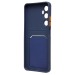 Чехол-накладка - SC337 с картхолдером для "Realme C65" (dark blue) (231057)#2010495
