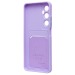 Чехол-накладка - SC337 с картхолдером для "Realme C65" (light violet) (231058)#2010498