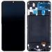 Дисплей для Samsung Galaxy A20 (A205F) модуль с рамкой Черный - (OLED)#2081925