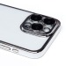 Чехол-накладка - PC073 с закрытой камерой для "Apple iPhone 15 Pro Max" (silver) (222640)#2009174