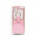 Чехол-накладка - FLIP экокожа стеганая с кольцом для "Samsung Galaxy Flip 5" (pink) (230929)#2043976