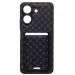 Чехол-накладка - SM022 c картхолдером для "Xiaomi Redmi 13C 4G/Poco C65" (black) (231224)#2010196