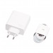 Адаптер Сетевой ORG Xiaomi [BHR6034EU] (повр. уп) USB 120W (B) (white) (233528)#2034113