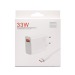 Адаптер Сетевой с кабелем ORG Xiaomi [BHR6039EU] (повр. уп) USB 33W (USB/Type-C) (C) (white)(233531)#2015235